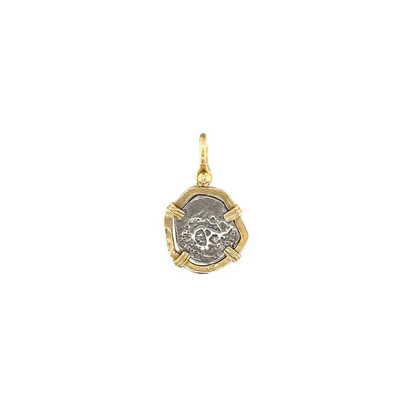Sterling Silver Replica Atocha Coin Pendant - Small Image 2 Diamonds Direct St. Petersburg, FL