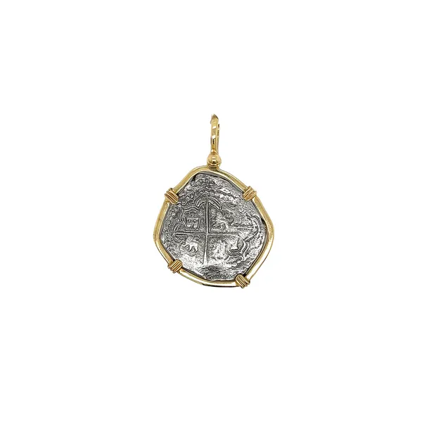 Sterling Silver Replica Atocha Coin Pendant - Large Diamonds Direct St. Petersburg, FL