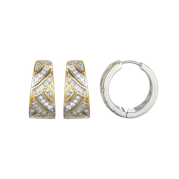 Silver Earrings Diamonds Direct St. Petersburg, FL