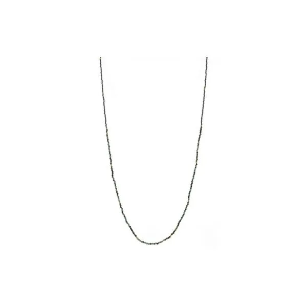 Hematite and Turquoise 36'' Necklace Diamonds Direct St. Petersburg, FL