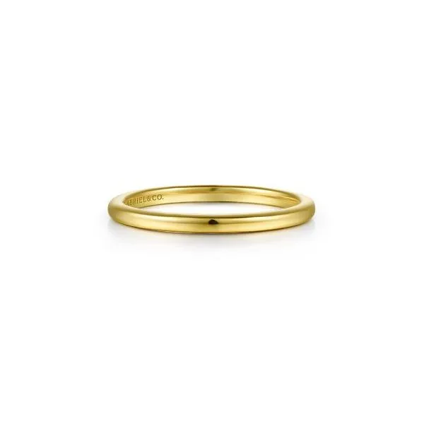 Gabriel & Co. 14K White Gold Matching Wedding Band Diamond Showcase Longview, WA
