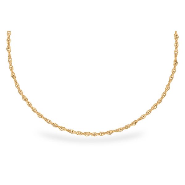 Yellow 14 Karat Rope Chain Diamond Showcase Longview, WA