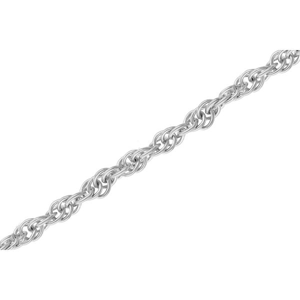 White 14 Karat Rope Chain Image 2 Diamond Showcase Longview, WA