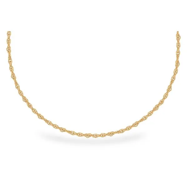 14K Yellow Gold Rope Chain Diamond Showcase Longview, WA