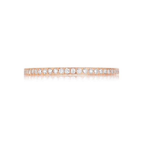 TACORI Vintage Rose Gold Diamond Wedding Band Di'Amore Fine Jewelers Waco, TX