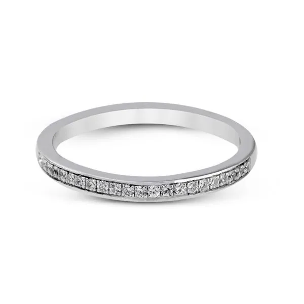 18kt Simon G Wedding Band Di'Amore Fine Jewelers Waco, TX