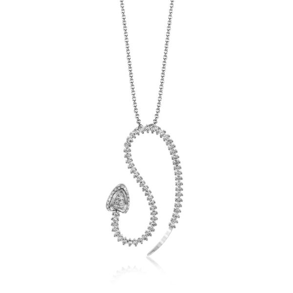 Simon G Diamond Snake Pendant Di'Amore Fine Jewelers Waco, TX