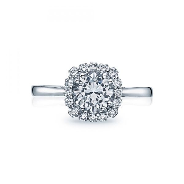 TACORI White Gold and Diamonds Engagement Ring Di'Amore Fine Jewelers Waco, TX