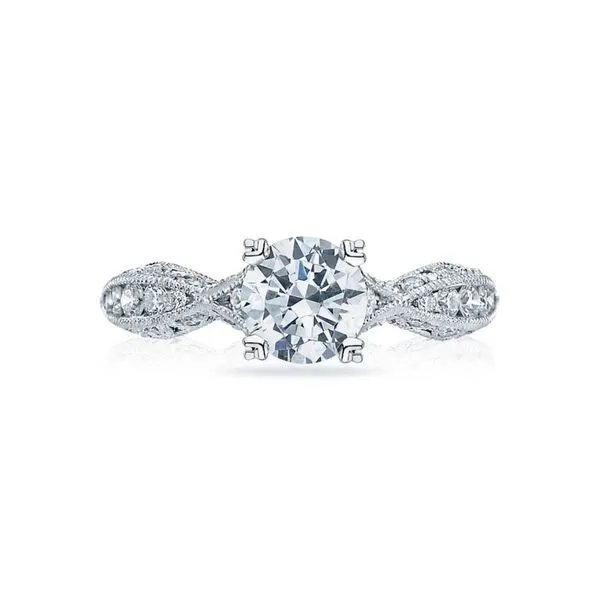 TACORI White Gold and Diamonds Engagement Ring Di'Amore Fine Jewelers Waco, TX