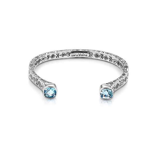 silver color stone bracelet Di'Amore Fine Jewelers Waco, TX