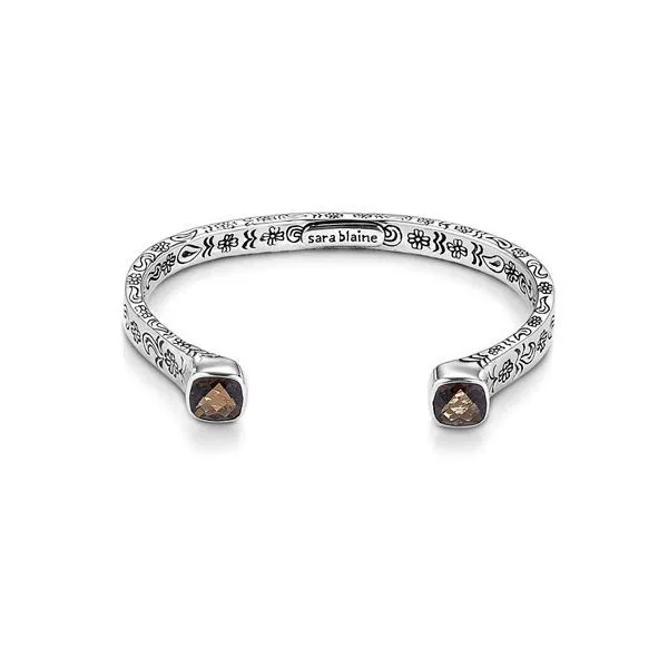 silver color stone bracelet Di'Amore Fine Jewelers Waco, TX