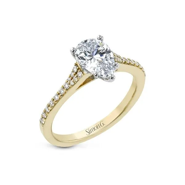 14k Yellow Gold Diamond Engagement Ring Dickinson Jewelers Dunkirk, MD