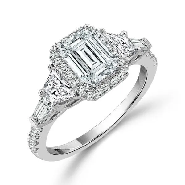 14Kt White Gold Lab Grown Diamond Engagement Ring Dickinson Jewelers Dunkirk, MD