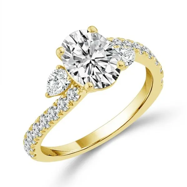 14Kt Yellow Gold Lab Grown Diamond Engagement Ring Dickinson Jewelers Dunkirk, MD