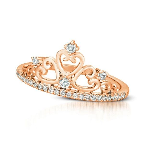 14k Strawberry Gold® Vanilla Diamond® Ring Dickinson Jewelers Dunkirk, MD