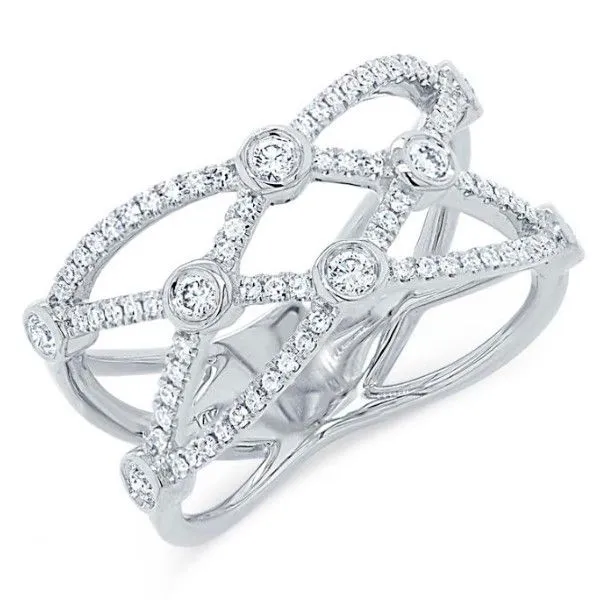 14k White Gold Diamond Ring Dickinson Jewelers Dunkirk, MD