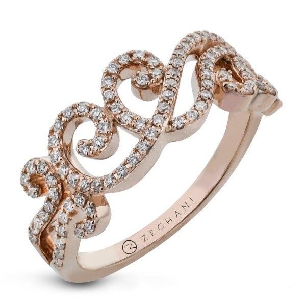 14k Rose Gold Diamond Ring Dickinson Jewelers Dunkirk, MD