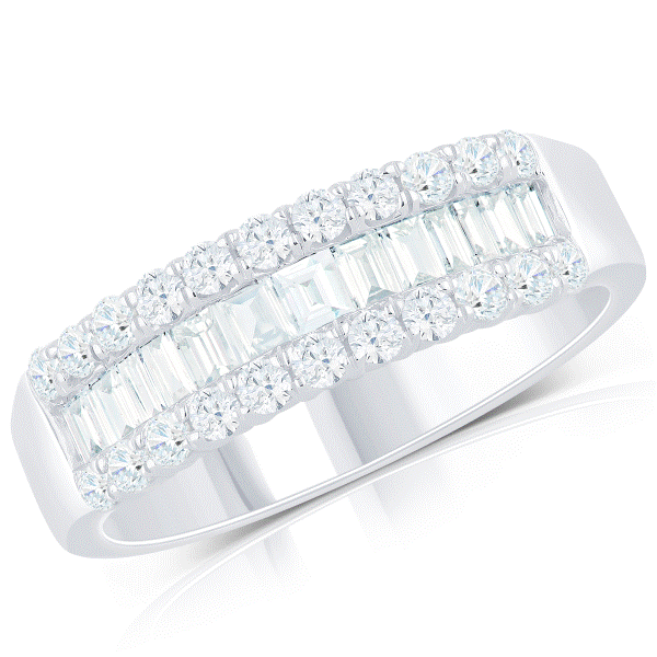 14k White Gold Diamond Ring Dickinson Jewelers Dunkirk, MD