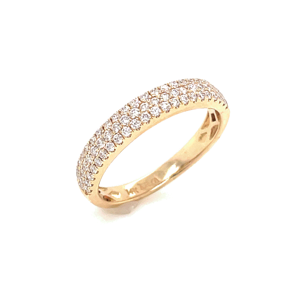 14k Yellow Gold Diamond Band Dickinson Jewelers Dunkirk, MD