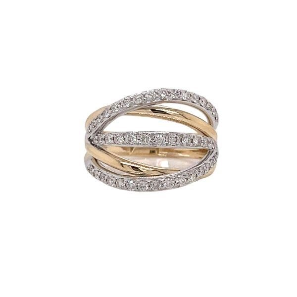 14Kt Yellow-White Gold Diamond Ring Dickinson Jewelers Dunkirk, MD