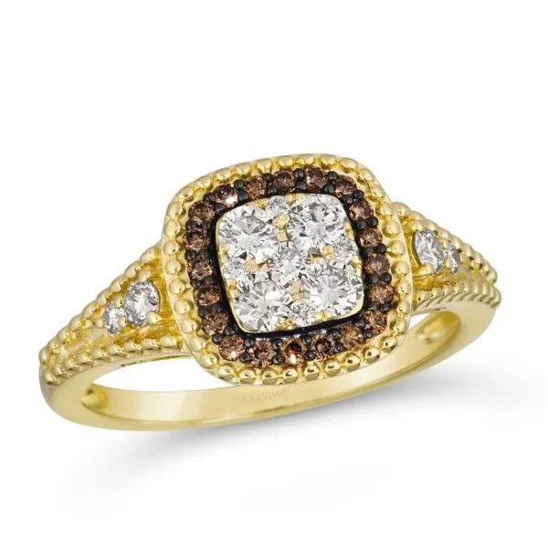 14k Gold Nude and Chocolate Diamonds® Ring Dickinson Jewelers Dunkirk, MD