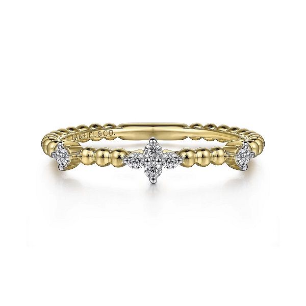 14k Yellow Gold Diamond Ring Dickinson Jewelers Dunkirk, MD