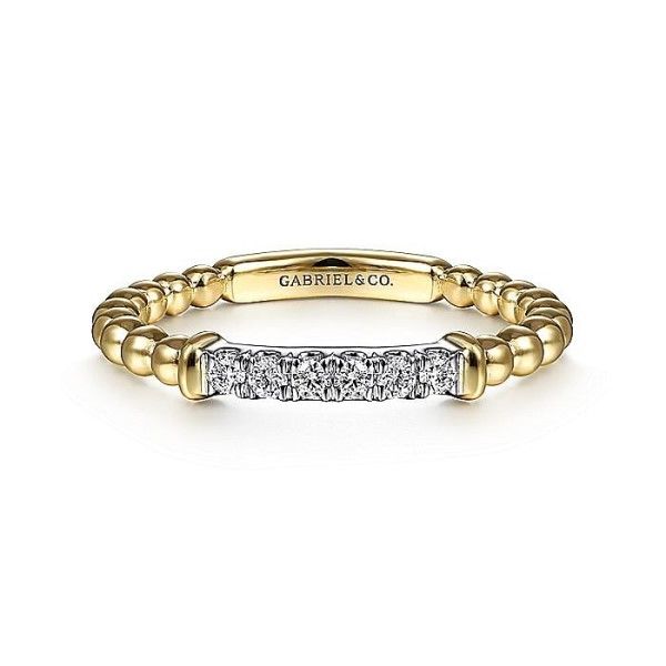 14k Yellow-White Gold Diamond Ring Dickinson Jewelers Dunkirk, MD