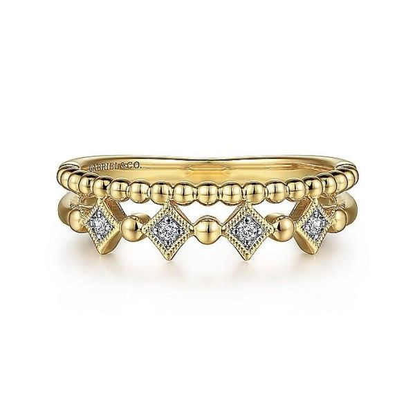 14K Yellow Gold Diamond Ring Dickinson Jewelers Dunkirk, MD