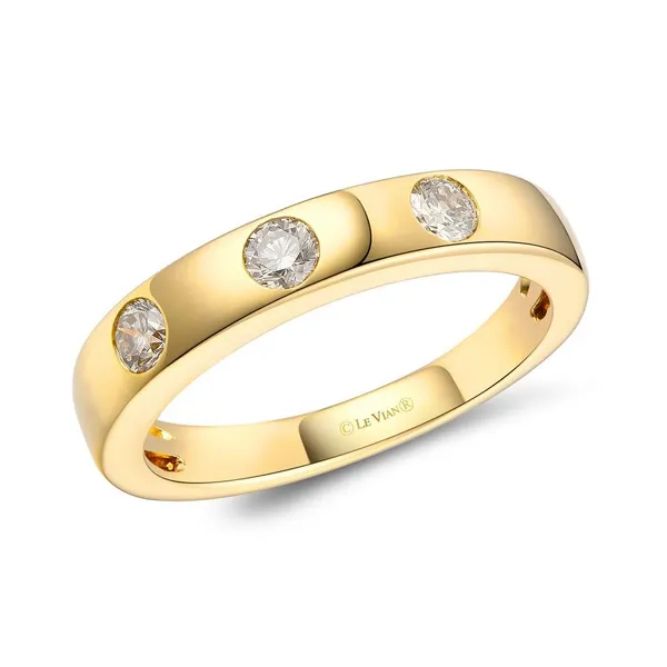 14Kt Yellow Gold Le Vian Nude Diamonds Flush Mounted Fashion Ring Dickinson Jewelers Dunkirk, MD