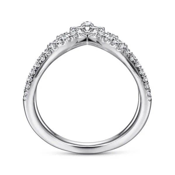 14Kt White Gold Diamond Ring Image 2 Dickinson Jewelers Dunkirk, MD