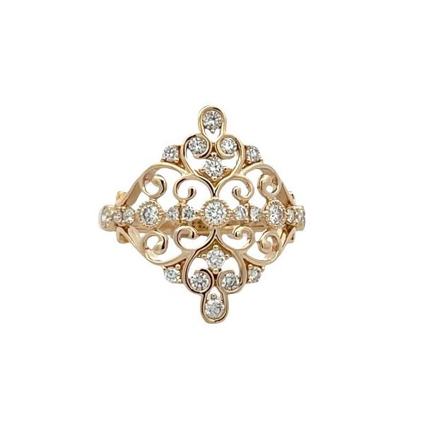 14k White Gold Diamond Ring Dickinson Jewelers Dunkirk, MD