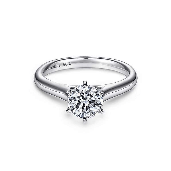 Gabriel & Co. Engagement Ring Mounting Dickinson Jewelers Dunkirk, MD