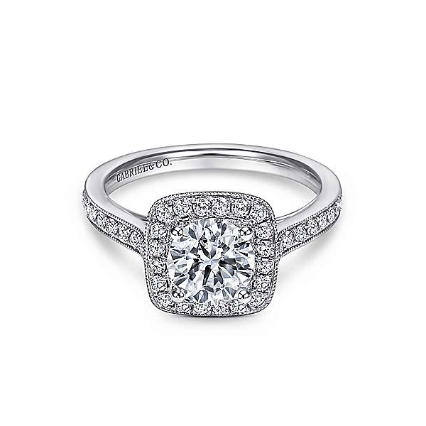 Gabriel & Co. Engagement Ring Mounting Dickinson Jewelers Dunkirk, MD