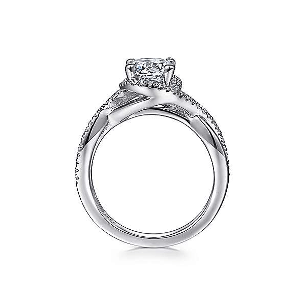 Gabriel & Co. Engagement Ring Mounting Image 2 Dickinson Jewelers Dunkirk, MD