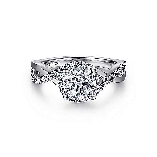 Gabriel & Co. Engagement Ring Mounting Dickinson Jewelers Dunkirk, MD