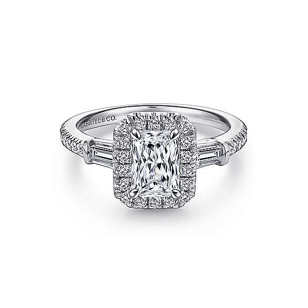 Gabriel & Co. Engagement Ring Mounting Dickinson Jewelers Dunkirk, MD