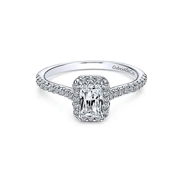 Gabriel & Co. Engagement Ring Mounting Dickinson Jewelers Dunkirk, MD