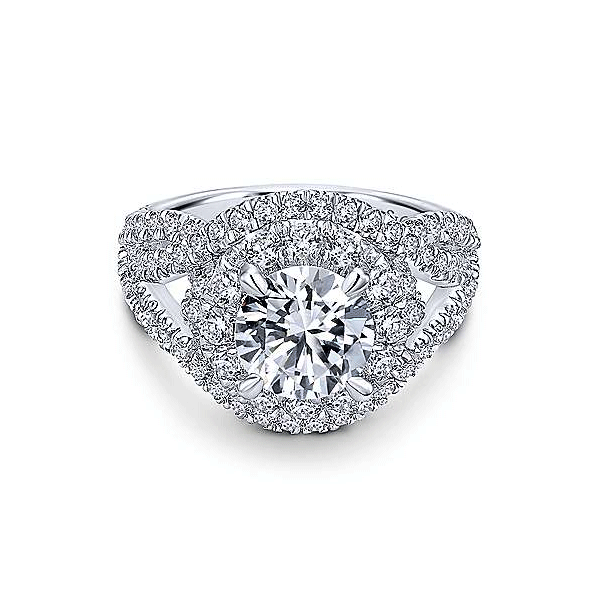 Gabriel & Co. Engagement Ring Mounting Dickinson Jewelers Dunkirk, MD