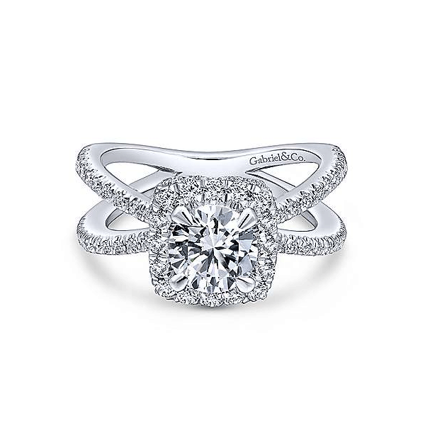 Gabriel & Co. Engagement Ring Mounting Dickinson Jewelers Dunkirk, MD