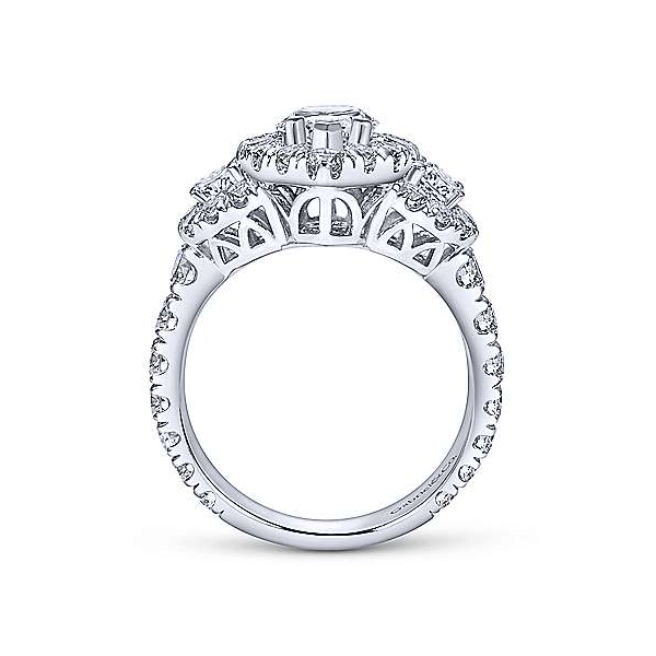 Gabriel & Co. Engagement Ring Mounting Image 2 Dickinson Jewelers Dunkirk, MD