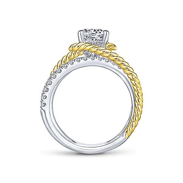Gabriel & Co. Engagement Ring Mounting Image 2 Dickinson Jewelers Dunkirk, MD