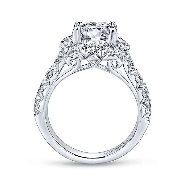Gabriel & Co. Engagement Ring Mounting Image 2 Dickinson Jewelers Dunkirk, MD