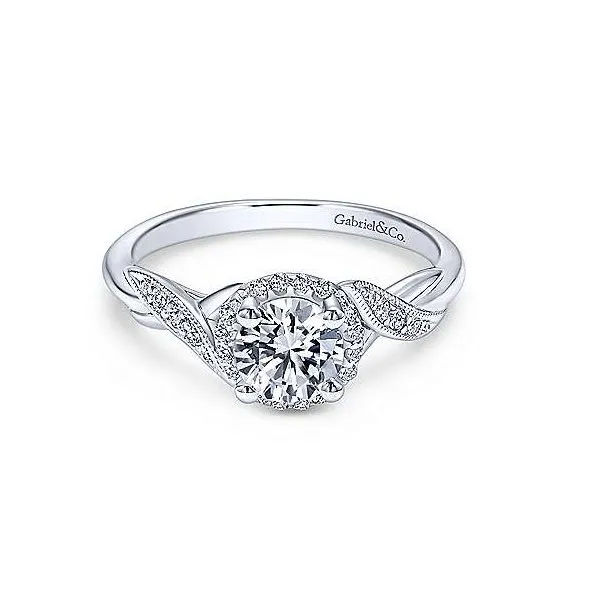 Gabriel & Co. Engagement Ring Mounting Dickinson Jewelers Dunkirk, MD