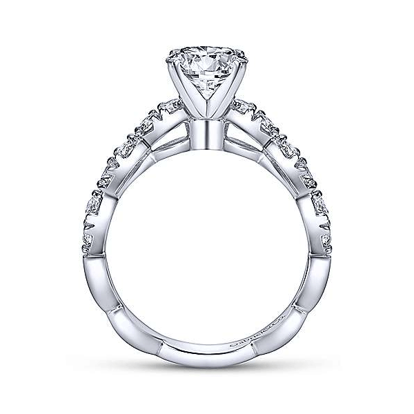 Gabriel & Co. Engagement Ring Mounting Image 2 Dickinson Jewelers Dunkirk, MD