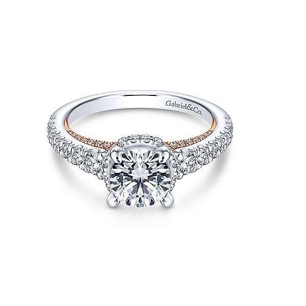 Gabriel & Co. Engagement Ring Mounting Dickinson Jewelers Dunkirk, MD