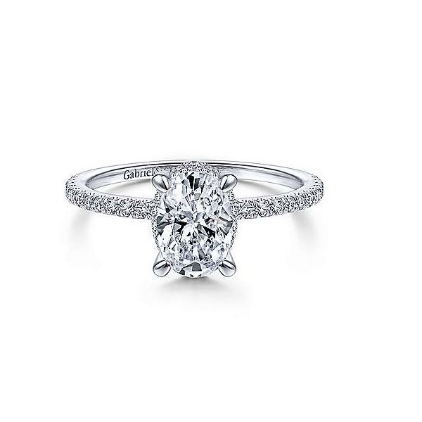 Gabriel & Co. Engagement Ring Mounting Dickinson Jewelers Dunkirk, MD