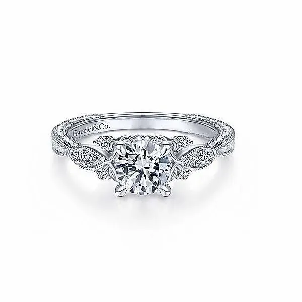 Gabriel & Co. Engagement Ring Mounting Dickinson Jewelers Dunkirk, MD