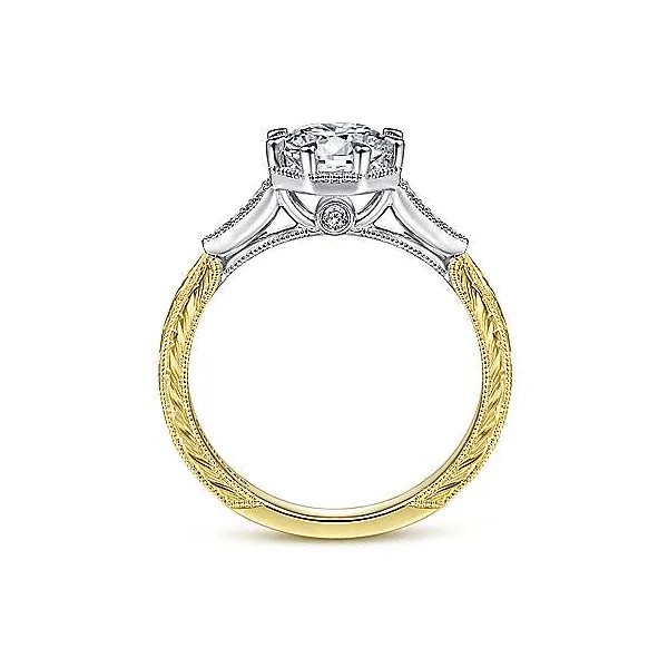 Gabriel & Co. Engagement Ring Mounting Image 2 Dickinson Jewelers Dunkirk, MD