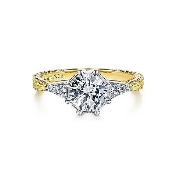 Gabriel & Co. Engagement Ring Mounting Dickinson Jewelers Dunkirk, MD