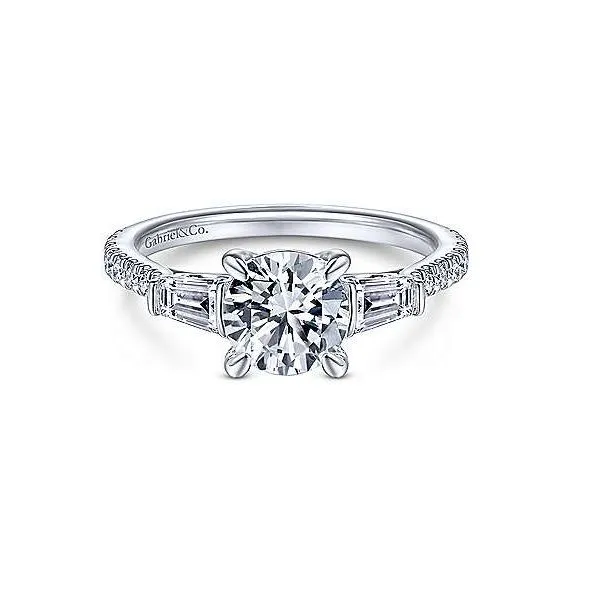 Gabriel & Co. Engagement Ring Mounting Dickinson Jewelers Dunkirk, MD